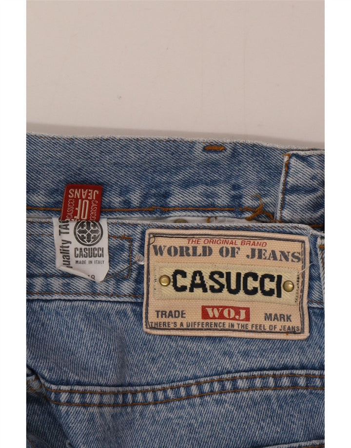 Blugi conici pentru bărbați Casucci IT 48 Medium L30 L33 Bumbac albastru