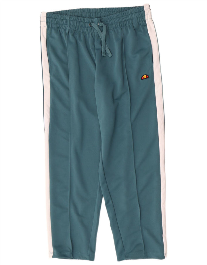 Pantaloni de trening Ellesse pentru femei XL, albastru, poliester color bloc