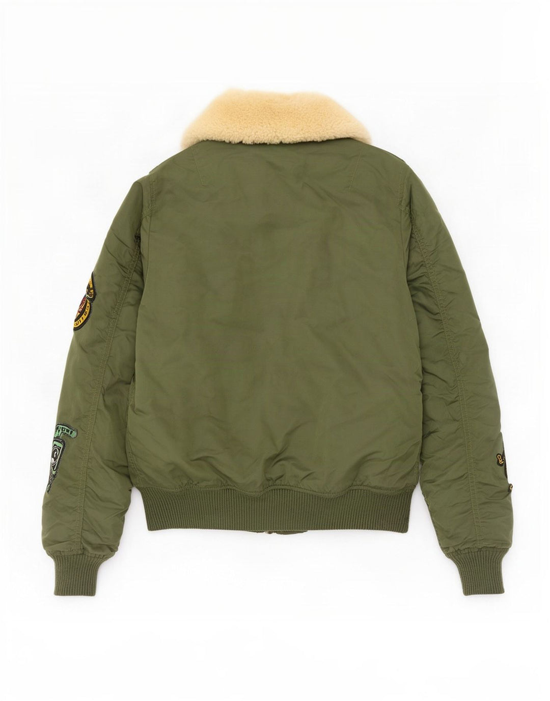 Jachetă bomber grafică pentru femei Alpha Industries UK 6 XS Nylon verde