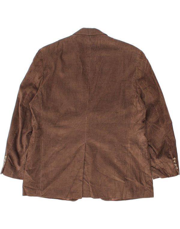 DOCKERS Jachetă pentru bărbați din velur, US 48 4XL, maro, bumbac