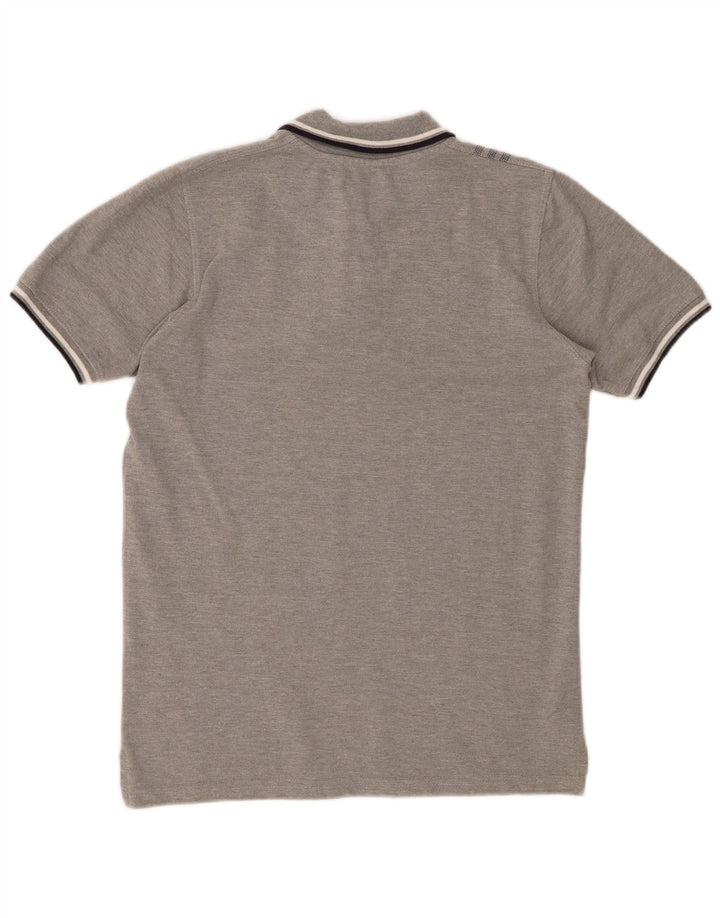 Tricou polo ADIDAS Climacool pentru bărbați, gri mediu