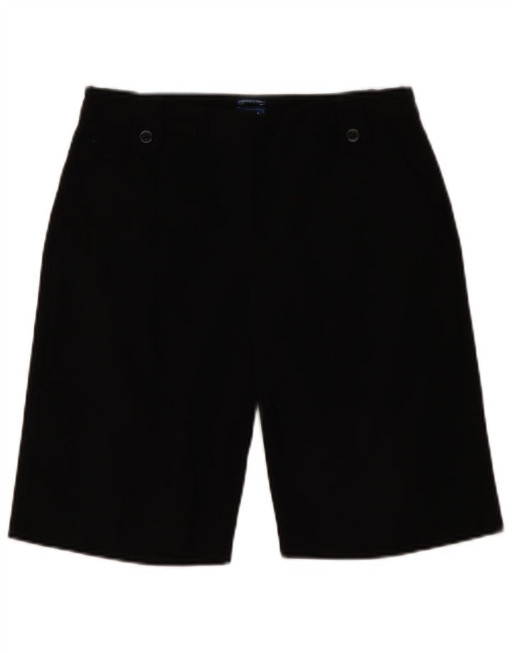 Pantaloni scurți chino Izod pentru femei US 2 XS W28 Black Rayon