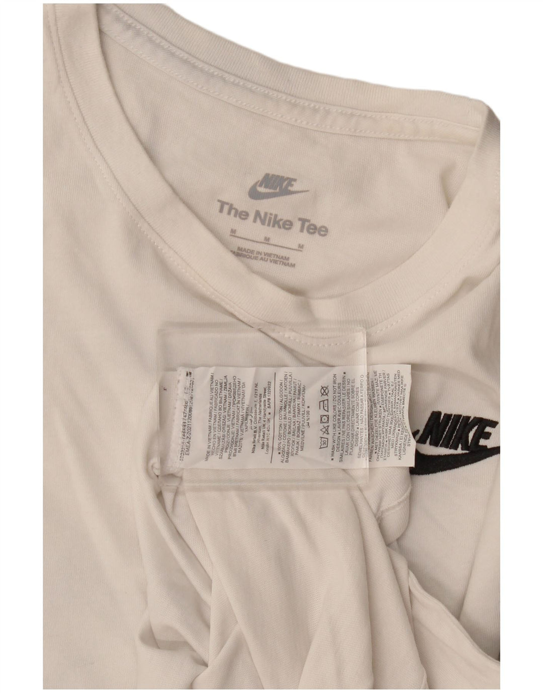 Tricou pentru bărbați Nike Top Medium White Bumbac
