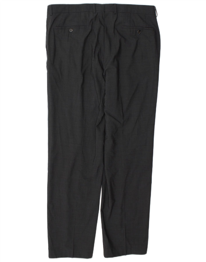Pantaloni drepti pentru bărbați Hugo Boss L38 L34 gri