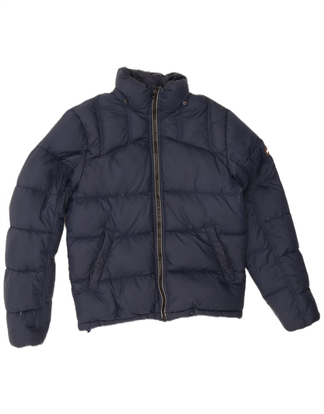 Jachetă căptușită pentru bărbați Tommy Hilfiger UK 36 Poliester bleumarin mic