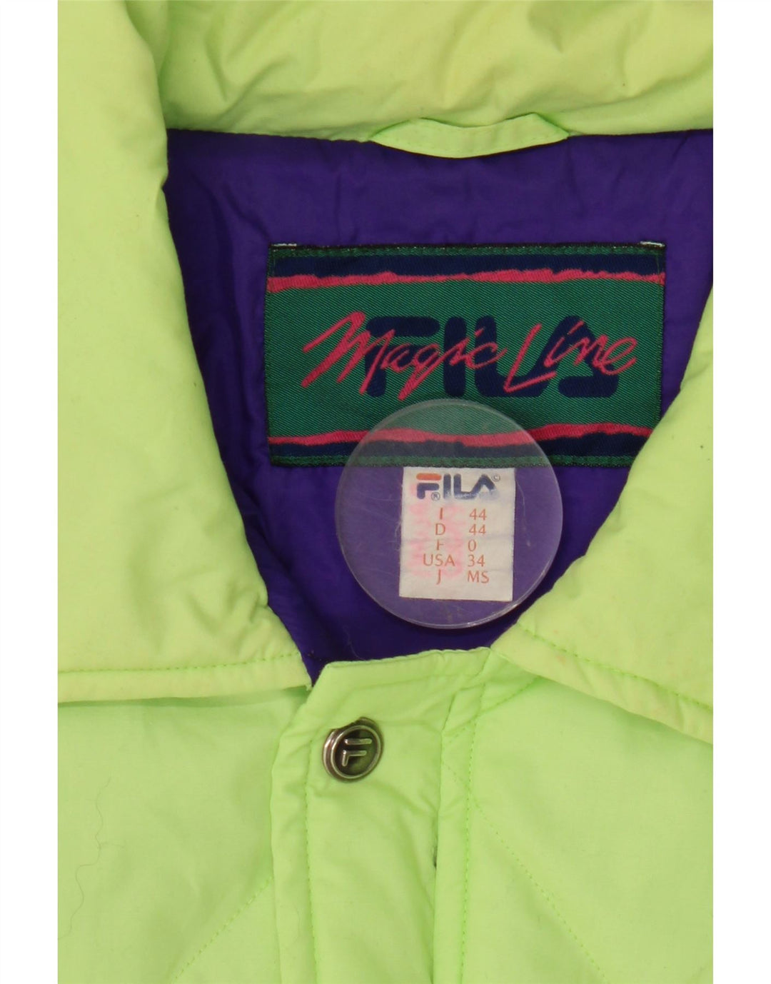 Jachetă matlasată Fila pentru femei IT 44 verde mediu