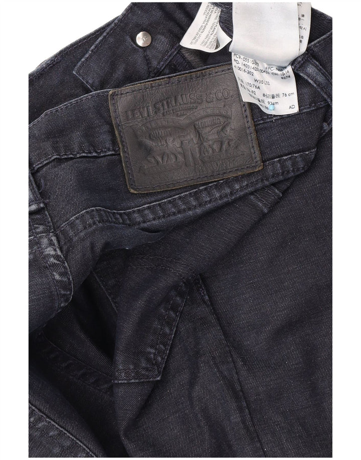 Blugi slim pentru bărbați Levi's W30 L32 bumbac bleumarin