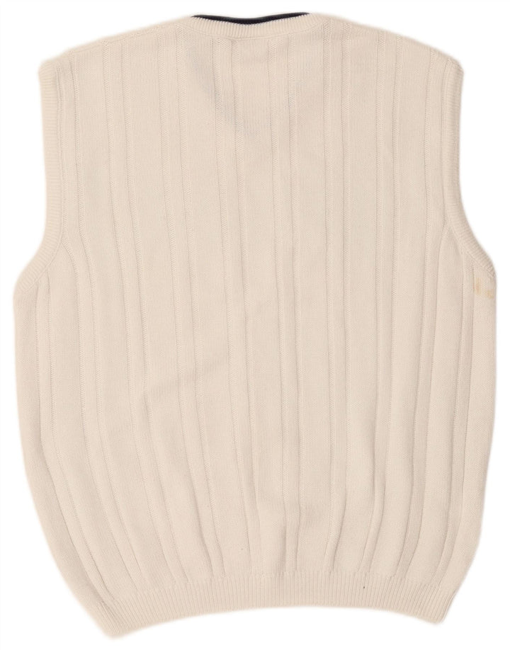 Lacoste Mens Vest Tank Top Marimea 6 XL Bumbac Alb