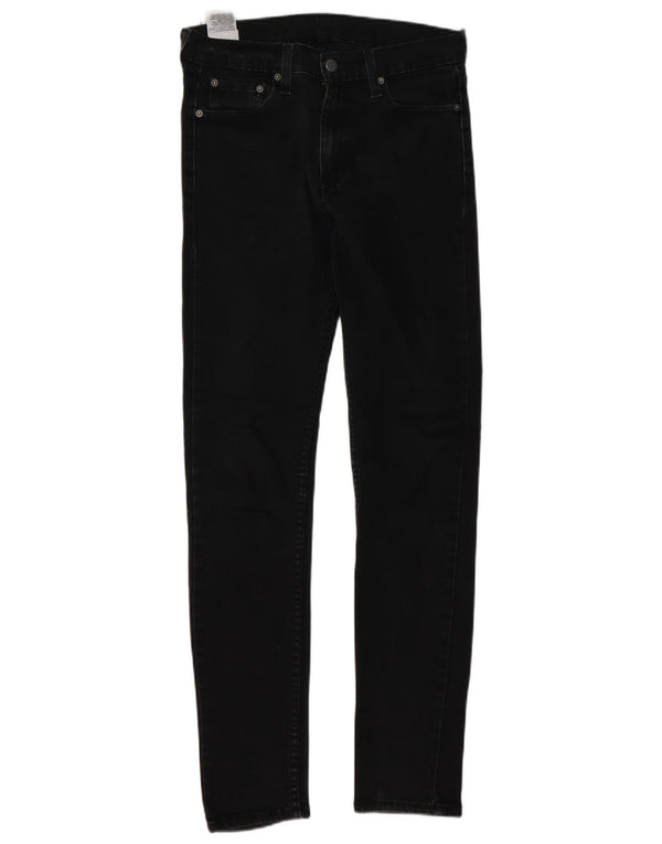 Blugi Levi's 510 skinny pentru bărbați W30 L34 bumbac negru