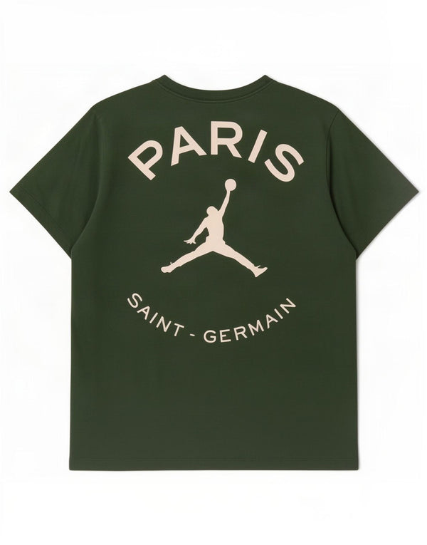 Tricou grafic Jordan pentru bărbați Paris Saint- Germain Top XL Bumbac verde