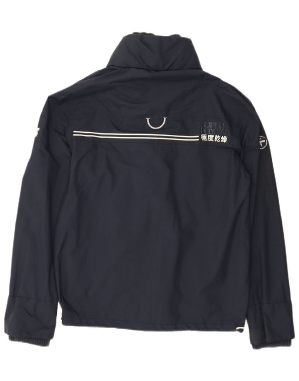 SUPERDRY Jachetă Windbreaker pentru bărbați cu grafică UK 38 Medium Navy Blue Marine