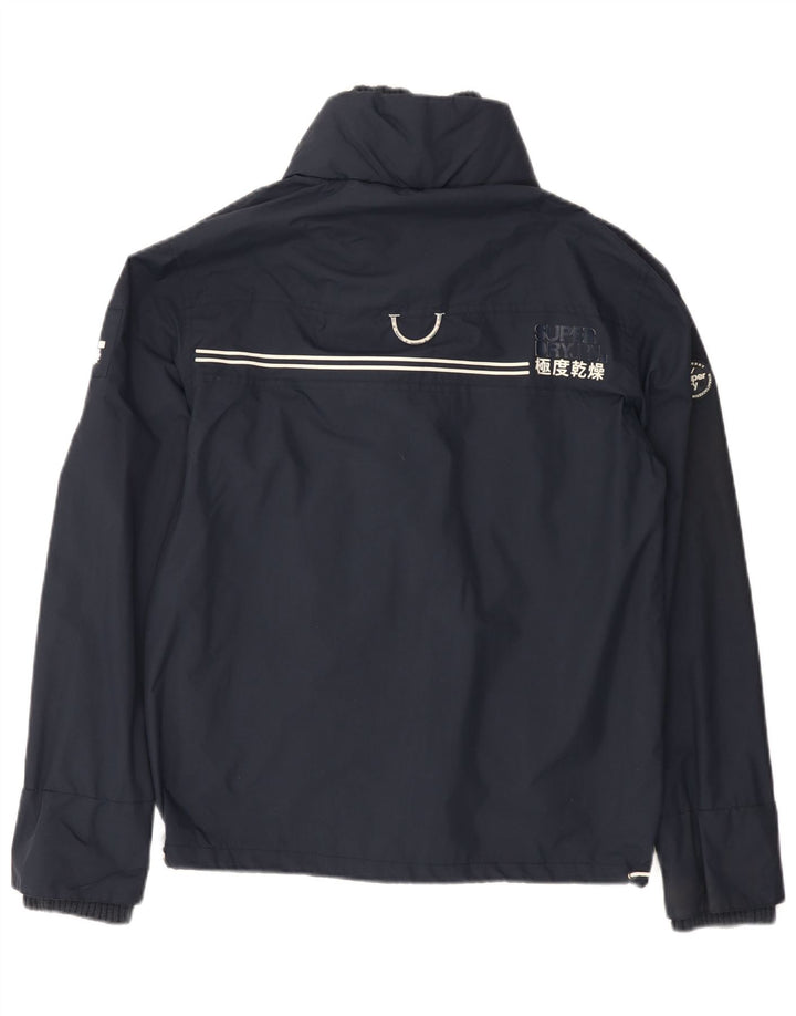 SUPERDRY Jachetă Windbreaker pentru bărbați cu grafică UK 38 Medium Navy Blue Marine