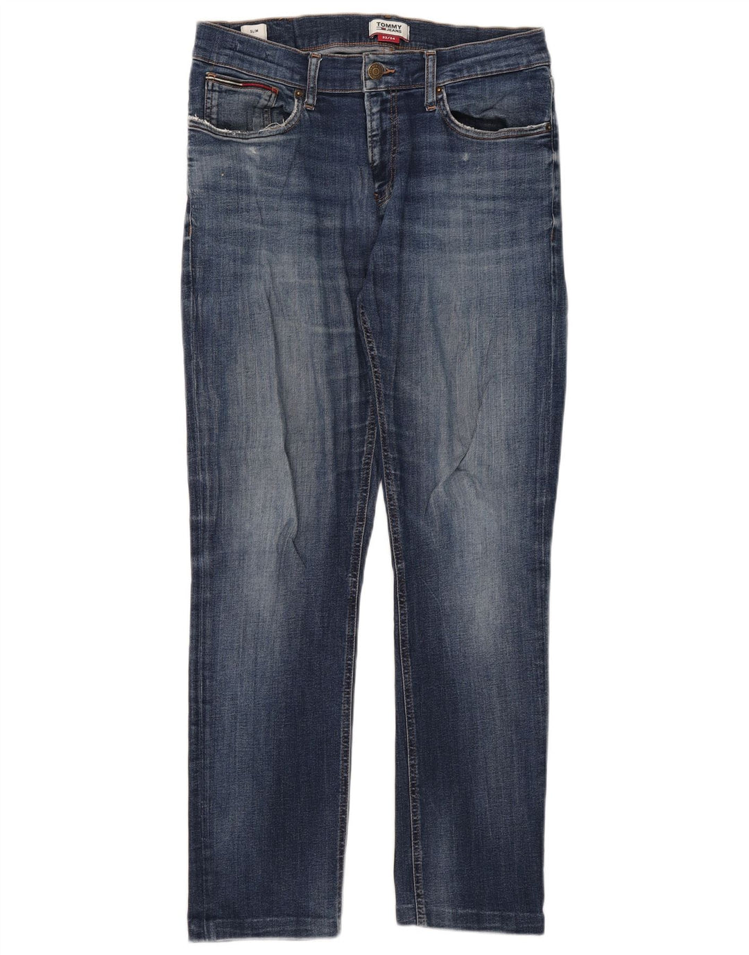 Blugi slim pentru bărbați Tommy Hilfiger W32 L29 albastru