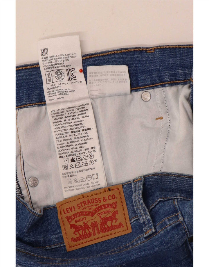 Blugi skinny pentru femei Levi's W32 L30 Bumbac albastru