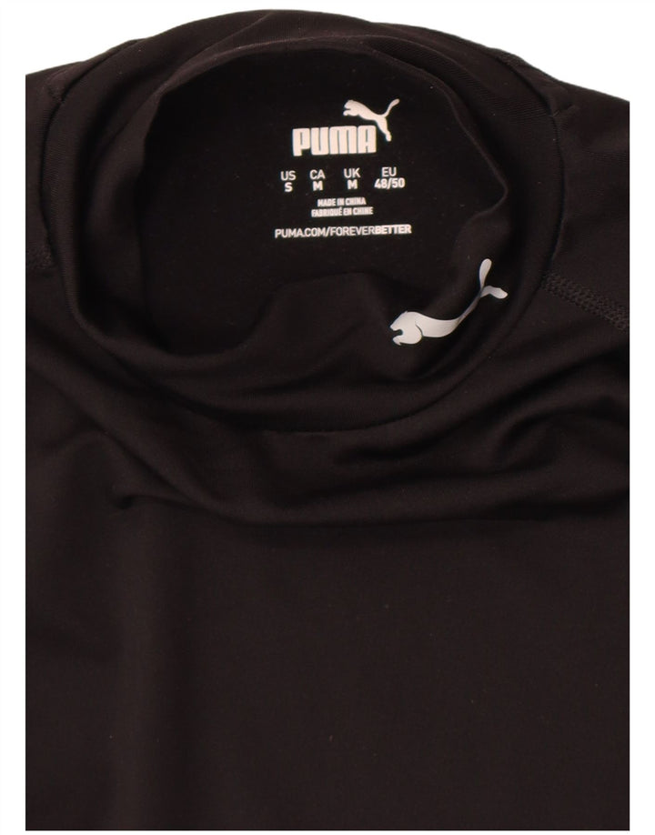 Puma Top cu mânecă lungă pentru bărbați, mediu negru