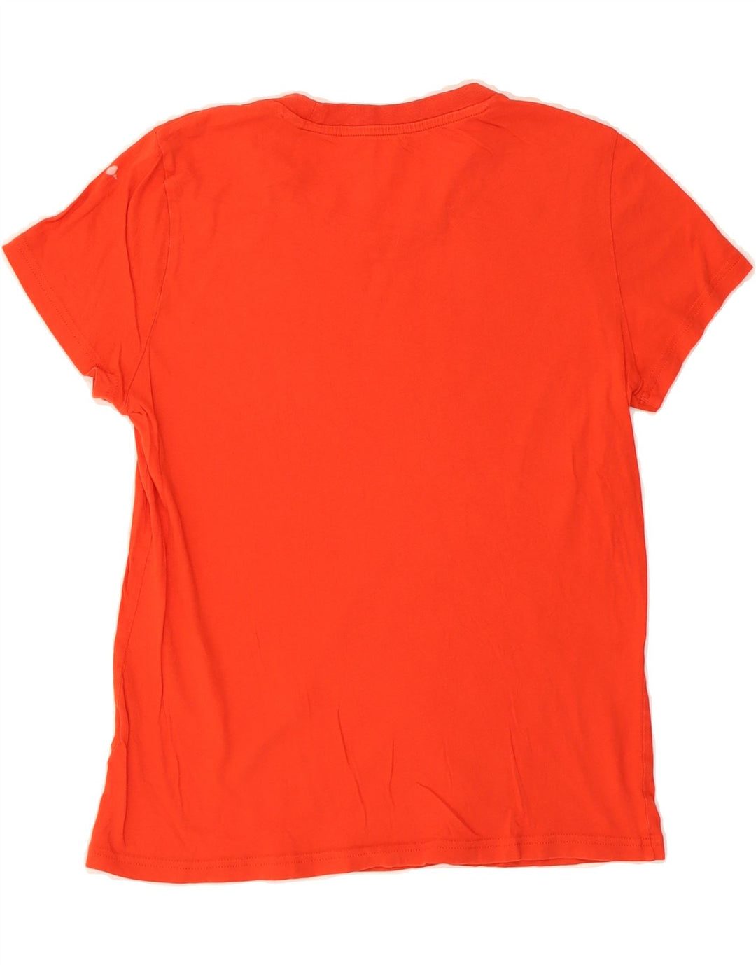 ADIDAS Womens Graphic T-Shirt Top UK 12/14 Medium Red Vintage Adidas and Second-Hand Adidas from Messina Hembry 