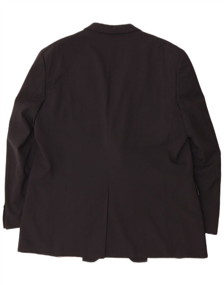 DOUGLAS Jachetă pentru bărbați cu 2 nasturi, UK 46 3XL, poliester negru