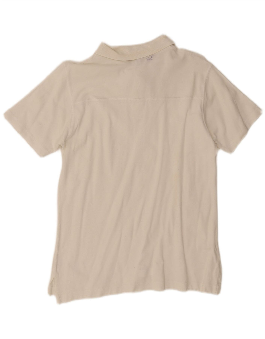 Tricou polo Moschino pentru bărbați, bumbac alb mediu