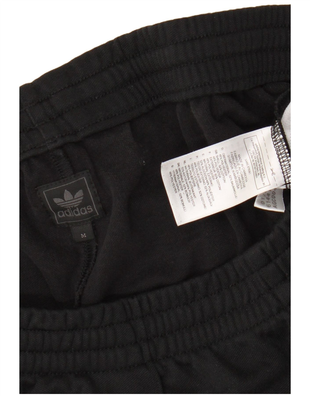 Pantaloni de trening Adidas pentru femei UK 14 Medium Black Bumbac