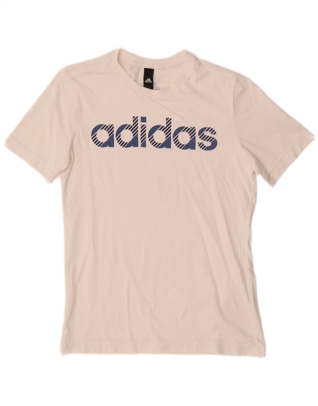 Tricou grafic Adidas pentru băieți Top 13-14 ani alb