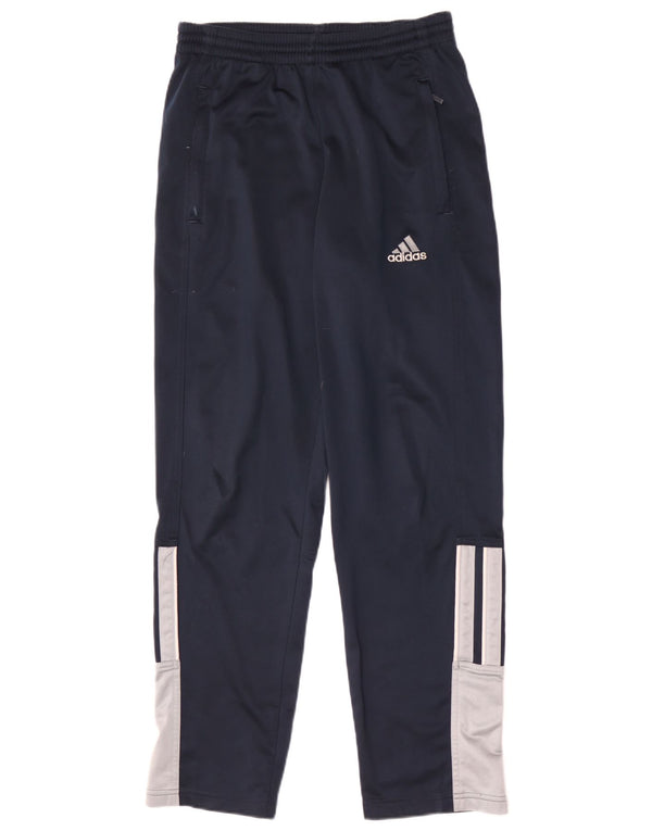 Pantaloni de trening Adidas pentru bărbați Marea Britanie 32/34 XS bleumarin poliester color bloc