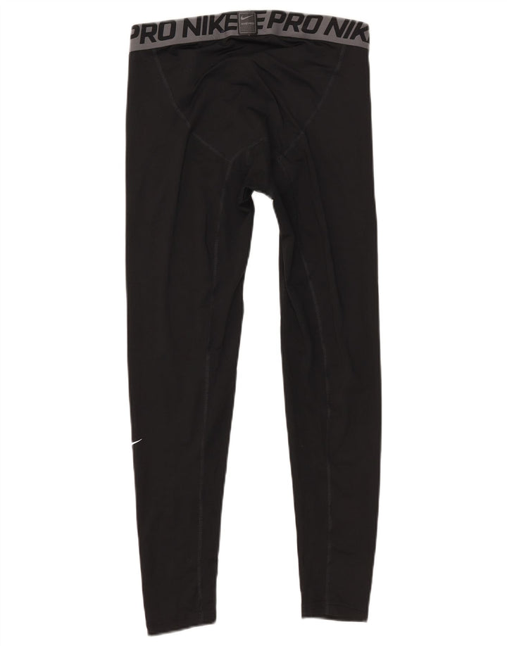 Leggings grafic Nike Dri Fit pentru bărbați, mari, negri