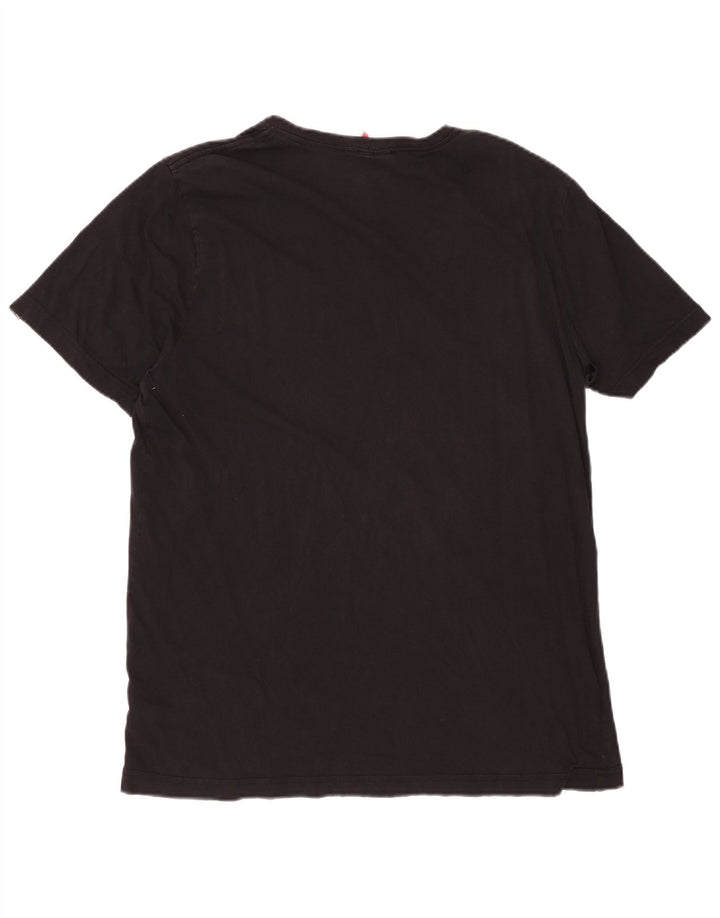 Tricou grafic PUMA pentru bărbați Top mare negru