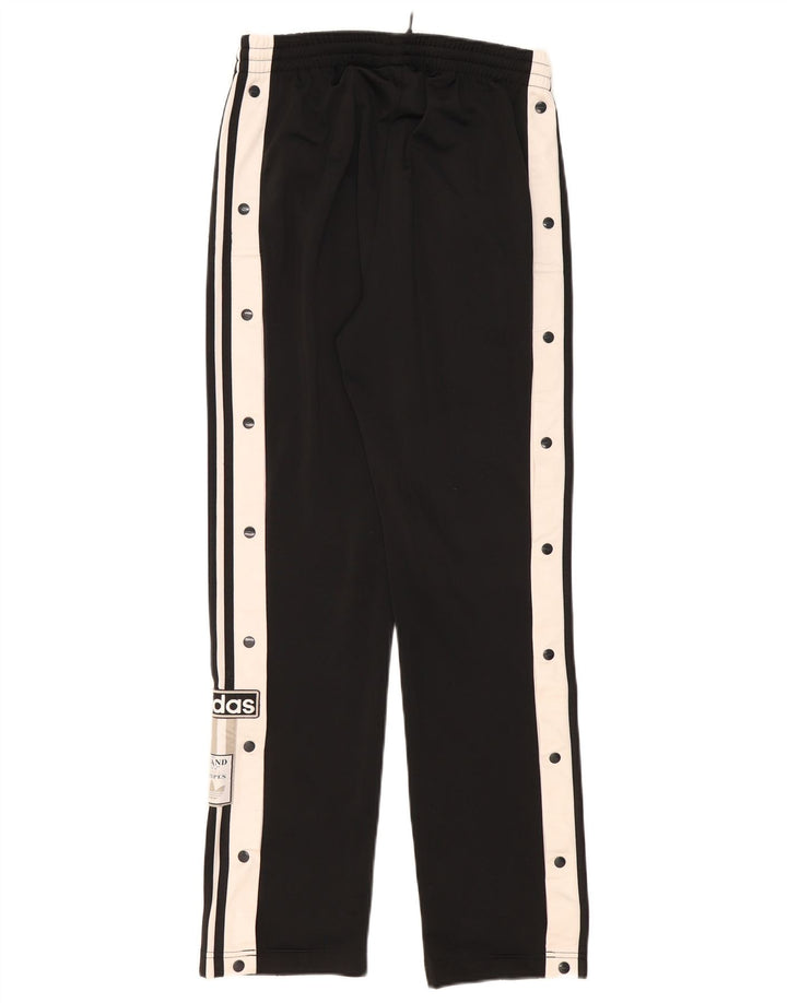 Pantaloni de trening pentru bărbați Adidas Graphic, negru, poliester color bloc