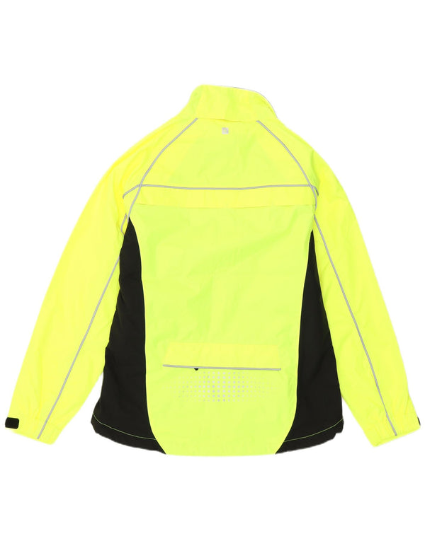 Jachetă de ploaie pentru femei Mountain Warehouse UK 12 Medium Yellow Colorblock