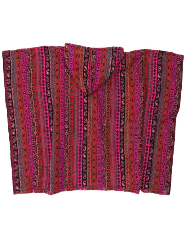 Pulover cardigan supradimensionat cu glugă vintage pentru femei, mărime unica, multicolor