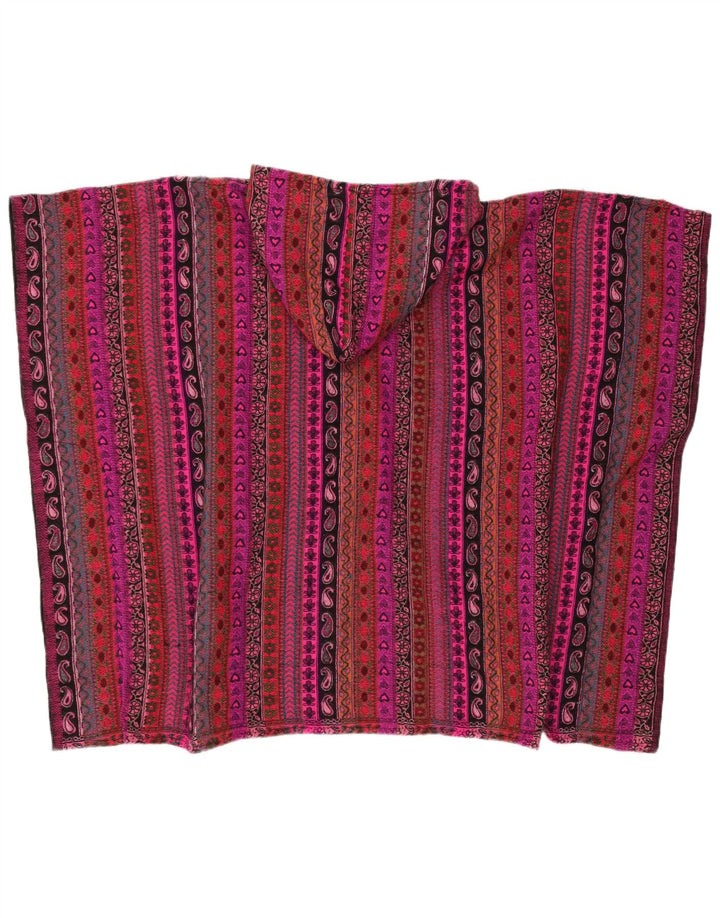 Pulover cardigan supradimensionat cu glugă vintage pentru femei, mărime unica, multicolor