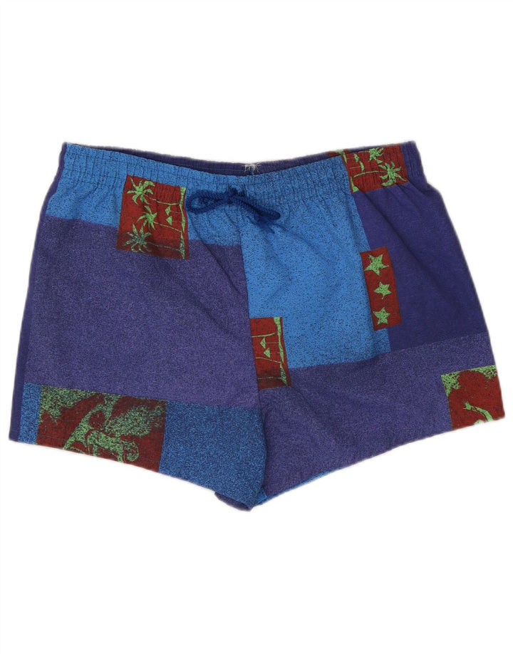 Pantaloni scurți de înot vintage pentru bărbați, medii, multicolori