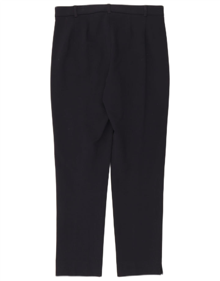 Pantaloni chino subțiri pentru femei Marks & Spencer UK 12 Medium W32 L28 Bleumarin