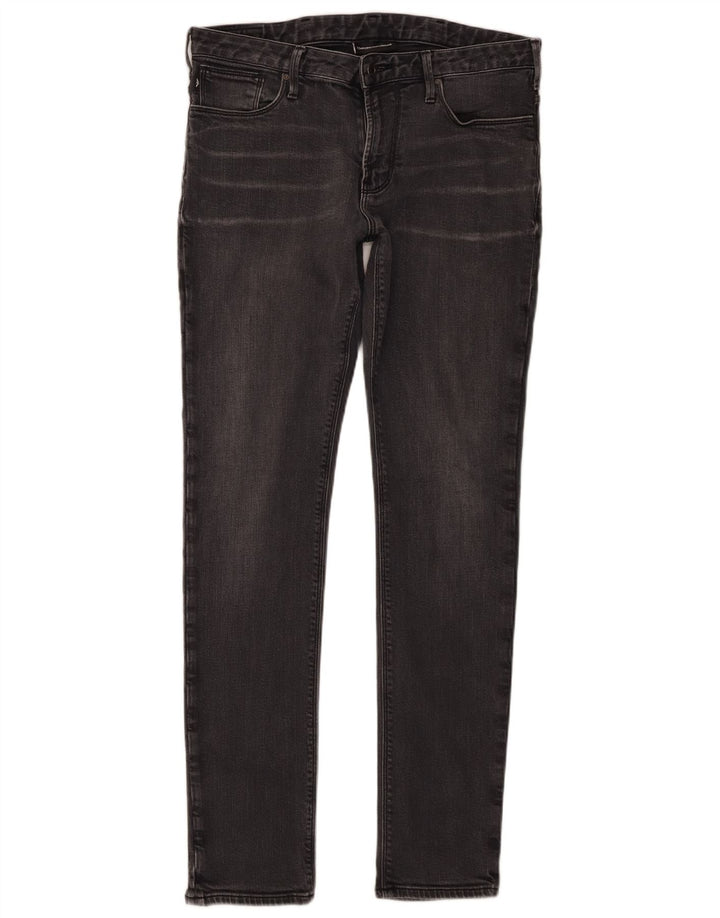 Blugi subțiri pentru bărbați Emporio Armani W32 L32 gri