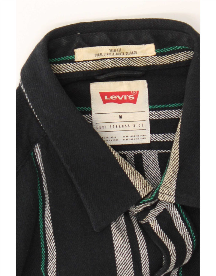 Cămașă pentru bărbați Levi's Slim Fit Flannel Medium Bleumarin Check