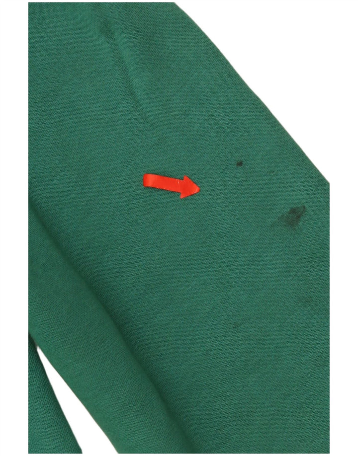 Pulover Nike pentru bărbați, bumbac verde mediu