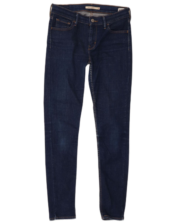 Blugi Levi's 710 Super Skinny pentru femei W28 L30 bumbac bleumarin