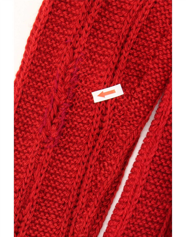 Cardigan Vintage pentru bărbați, burgundă medie