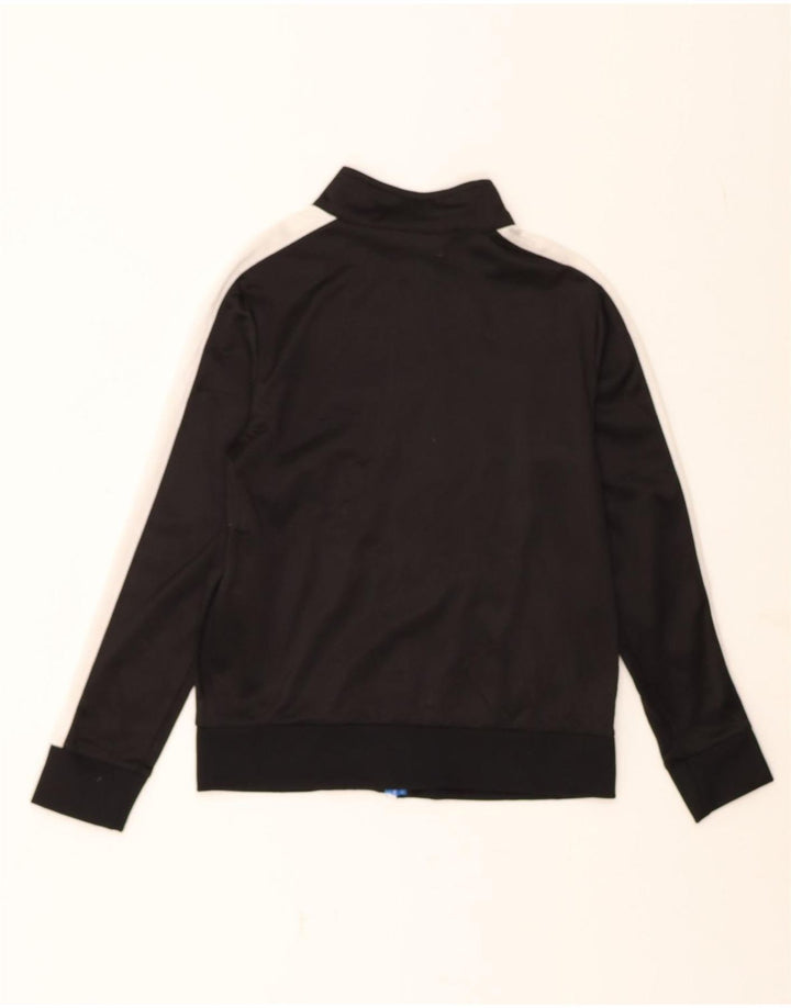 PUMA Boys Tracksuit Top Jacket 10-11 Years Medium Black Colourblock Vintage Puma and Second-Hand Puma from Messina Hembry 