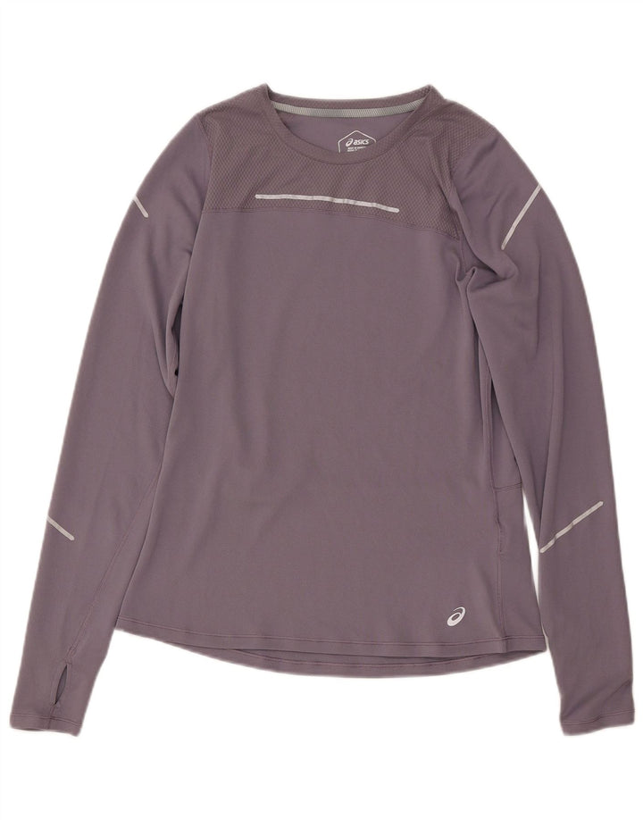 Asics Womens UK 14 Large Purple Poliester Sports