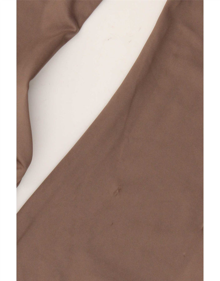 Pantaloni de trening Adidas Flare pentru femei UK 12 Poliester maro mediu