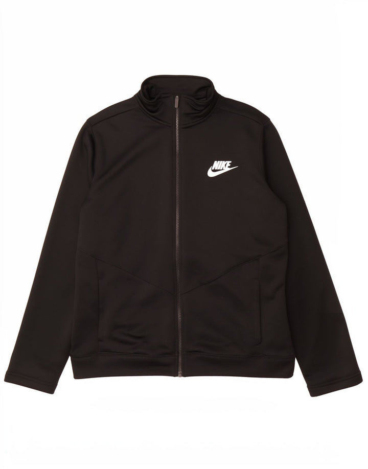Jachetă de trening pentru băieți Nike 13-14 ani XL poliester negru