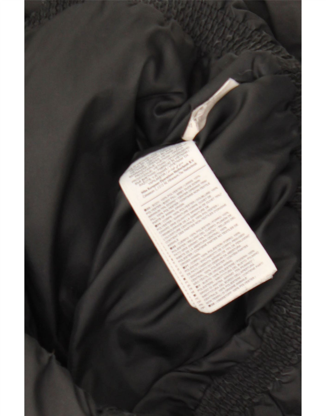 Jachetă cu grafică supradimensionată Nike pentru femei UK 6 XS, poliester negru