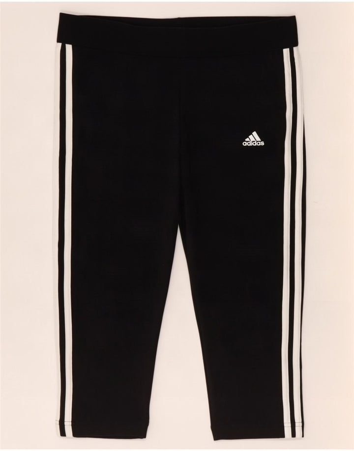 Leggings Capri Adidas pentru femei UK 12/14 Medium Black