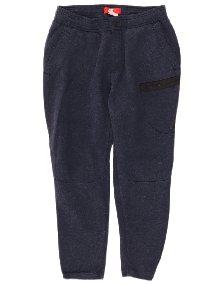 Pantaloni de trening NIKE Crop Cargo pentru bărbați, mijlocii, albastru marin pete
