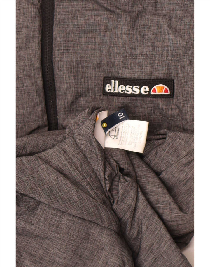 Jachetă căptușită reversibilă cu glugă pentru femei Ellesse UK 10, nailon gri mic