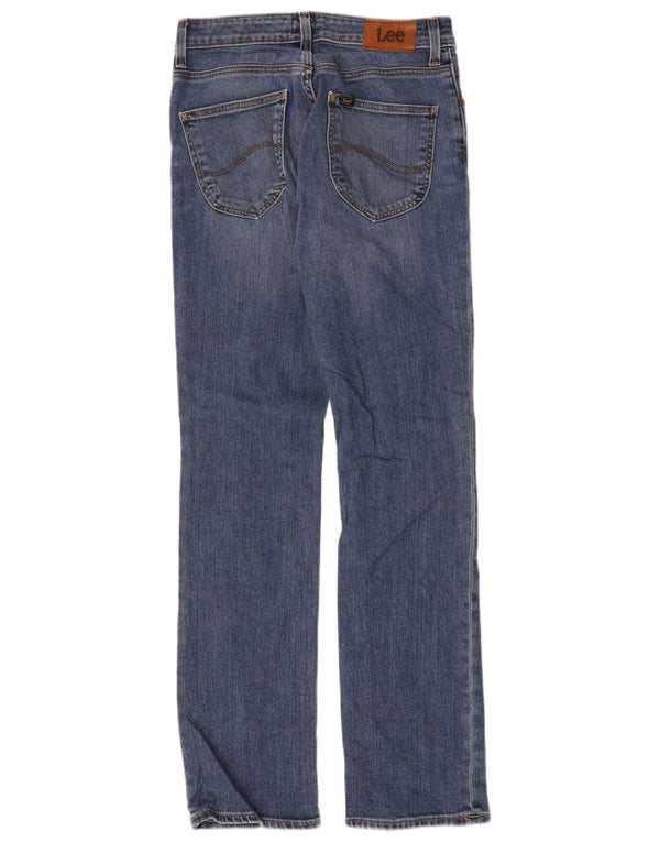 Blugi Lee Marion drepte pentru femei W26 L31 Bumbac albastru