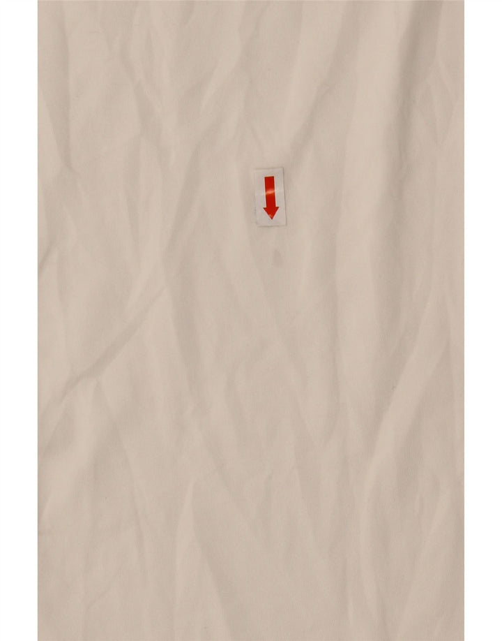 Tricou grafic Nike Dri Fit pentru bărbați Top mic poliester alb