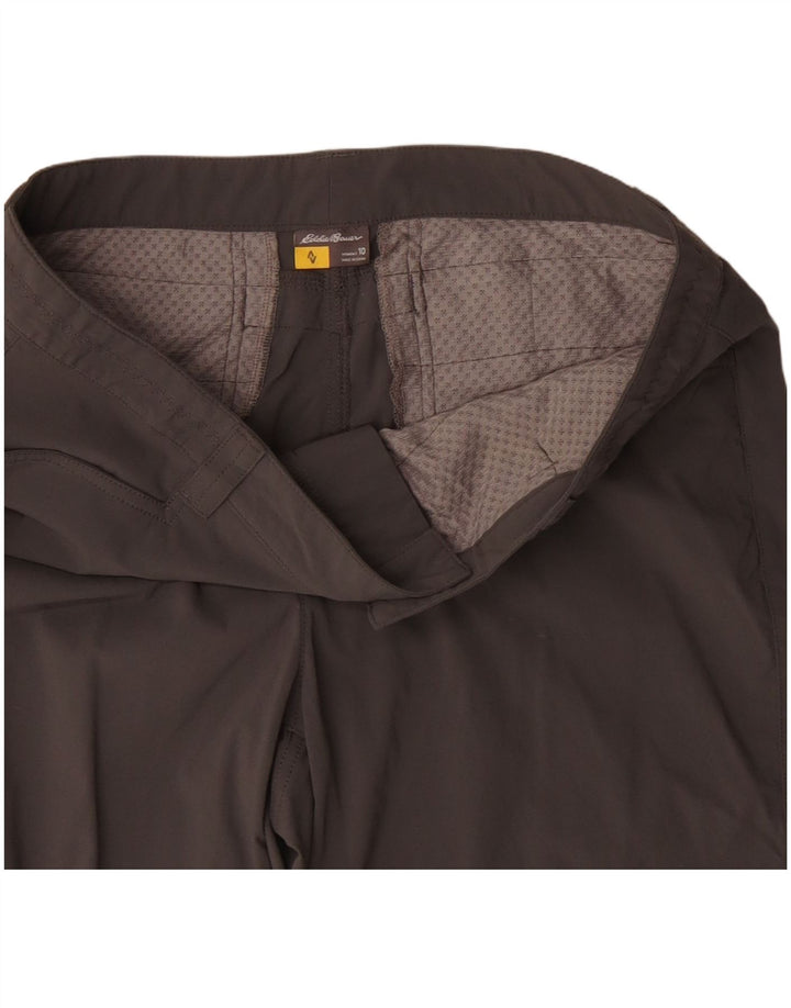 Pantaloni scurți casual pentru femei Eddie Bauer US 10 Large W34 Poliamidă gri