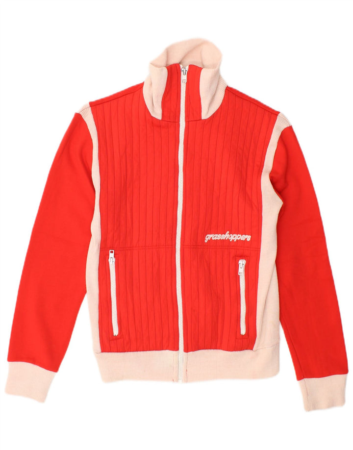 jachetă de trenshops pentru femei IT 38 XS Roșu Colorblock